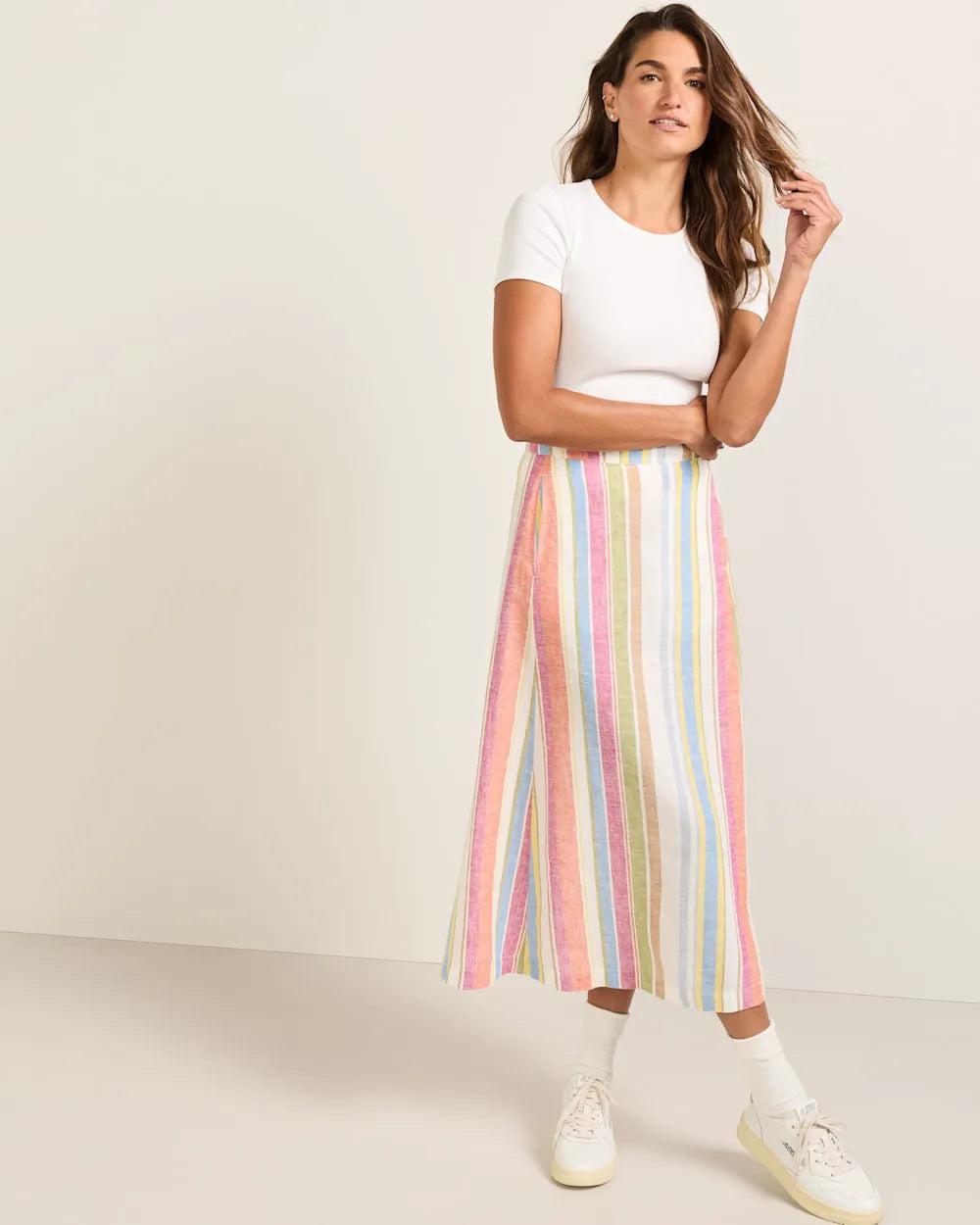 IVORY MULTI STRIPE