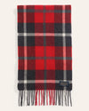 RED/CHARCOAL PLAID