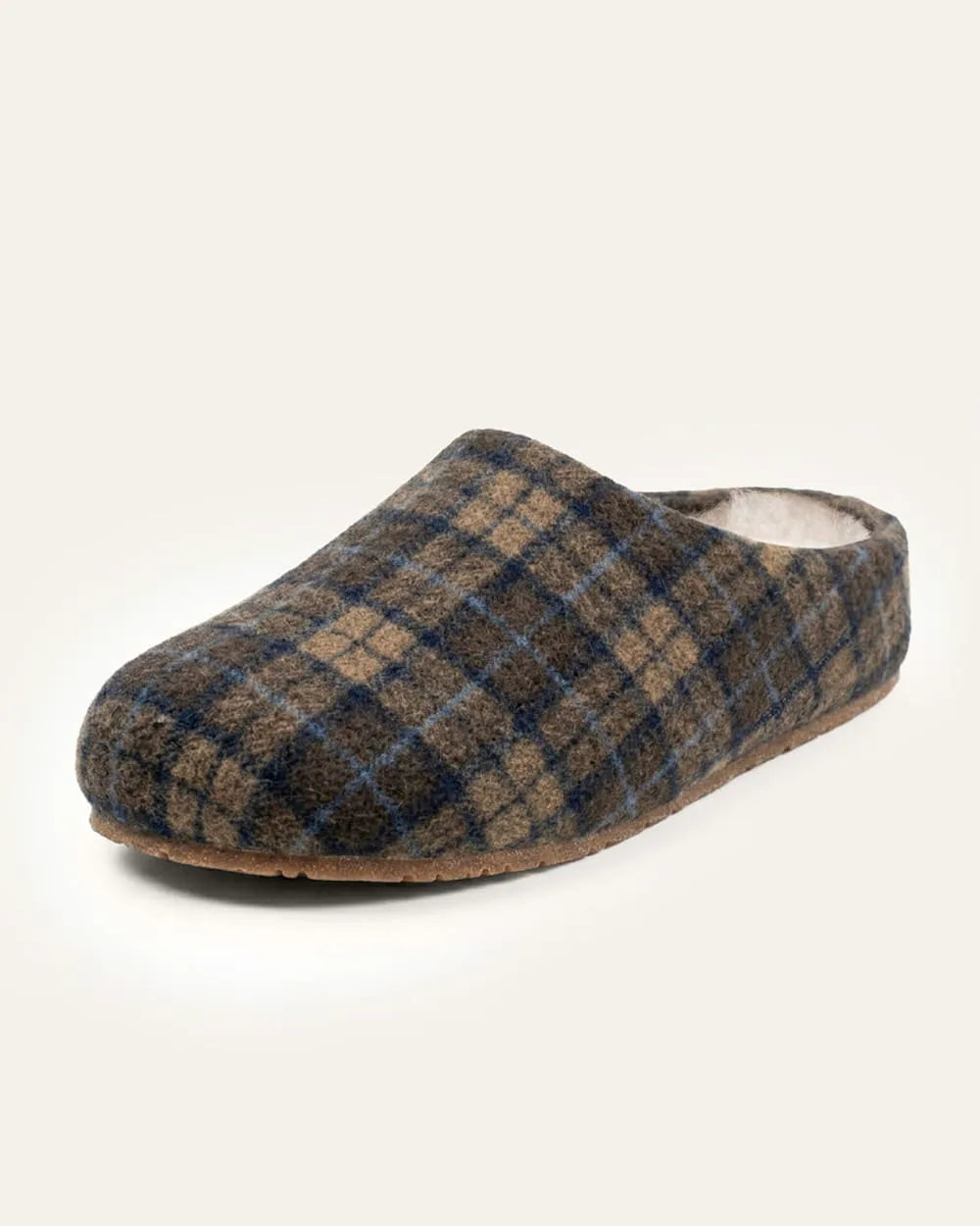 BROWN PLAID