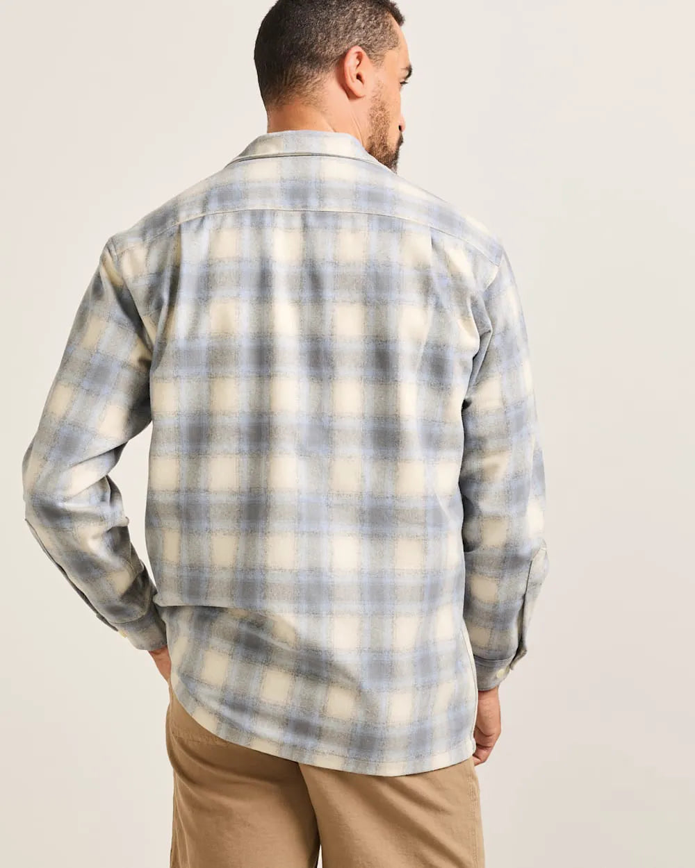 TAN/BLUE/GREY OMBRE