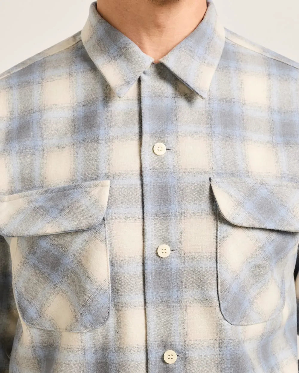 TAN/BLUE/GREY OMBRE