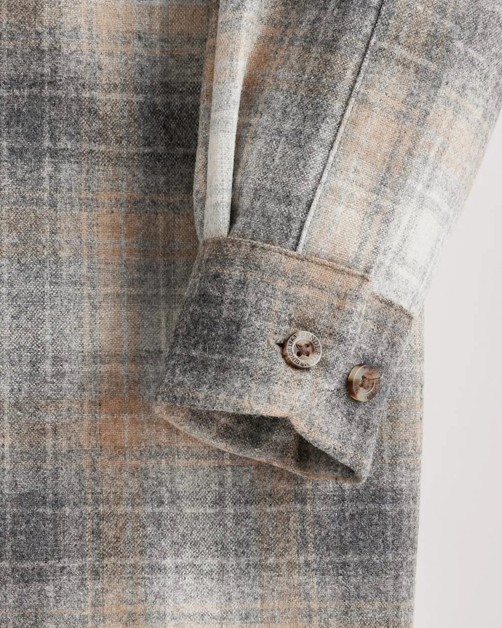 GREY/TAN MIX PLAID