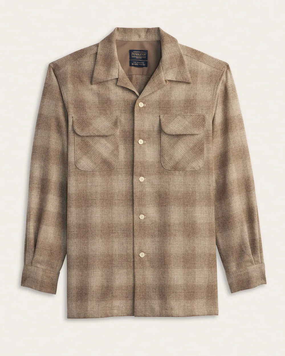TAN MIX SHADOW PLAID