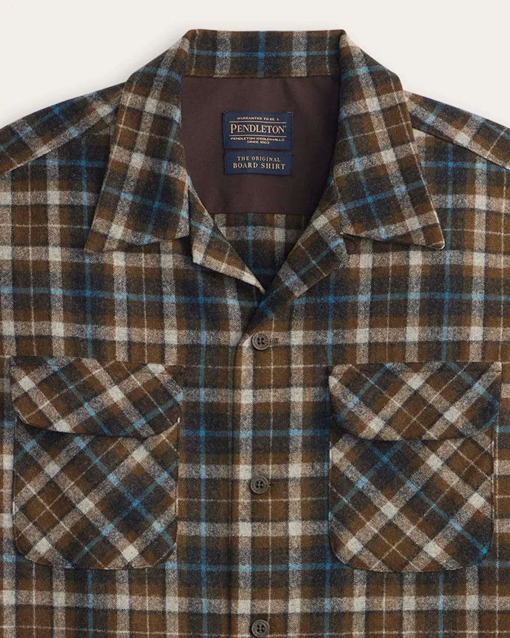 BROWN PLAID