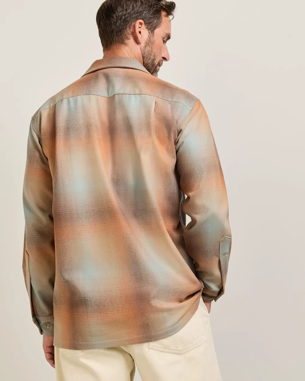 TAN/ORANGE OMBRE