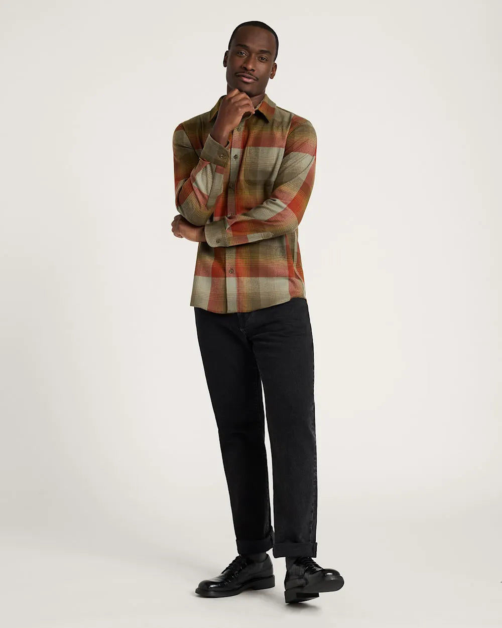 GREY MIX MULTI PLAID