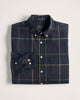 GOLD/NAVY WINDOWPANE