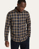 BROWN/BLUE PLAID