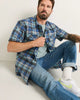 BLUE ORIGINAL SURF PLAID