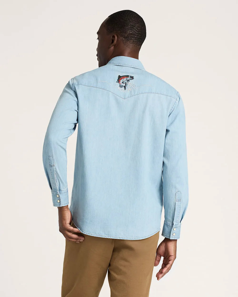 LIGHT BLUE/SALMON