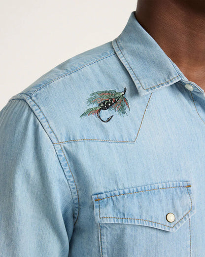 LIGHT BLUE/SALMON