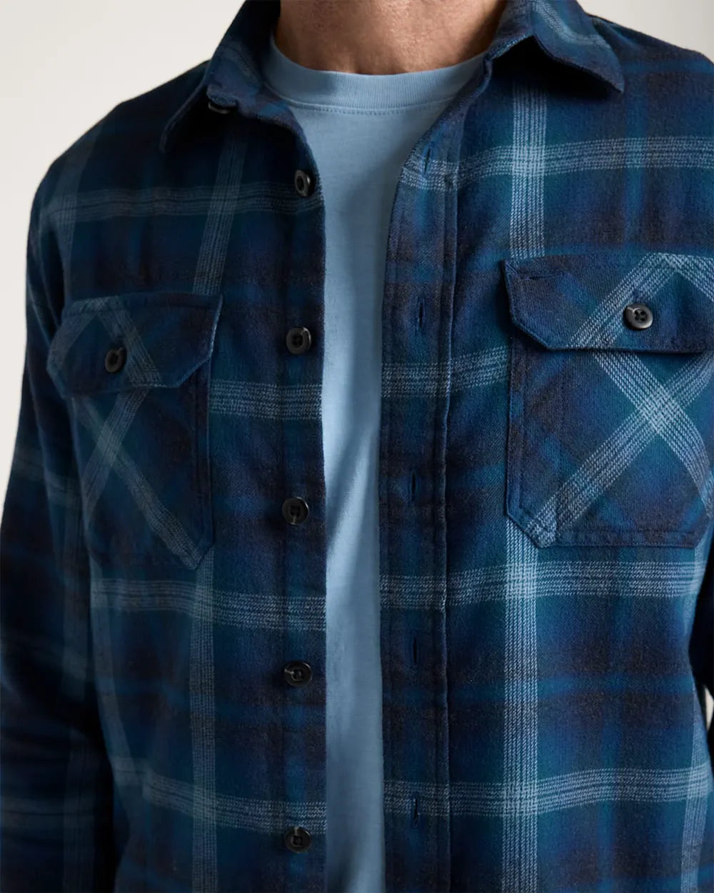 DENIM PLAID