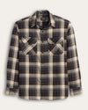 NATURAL CHARCOAL PLAID