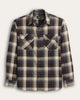 NATURAL CHARCOAL PLAID