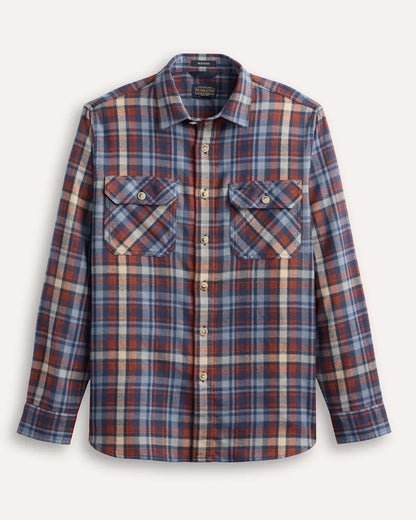 BLUE/RED PLAID