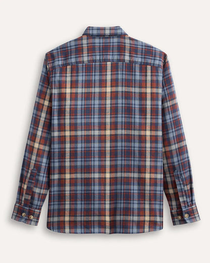 BLUE/RED PLAID