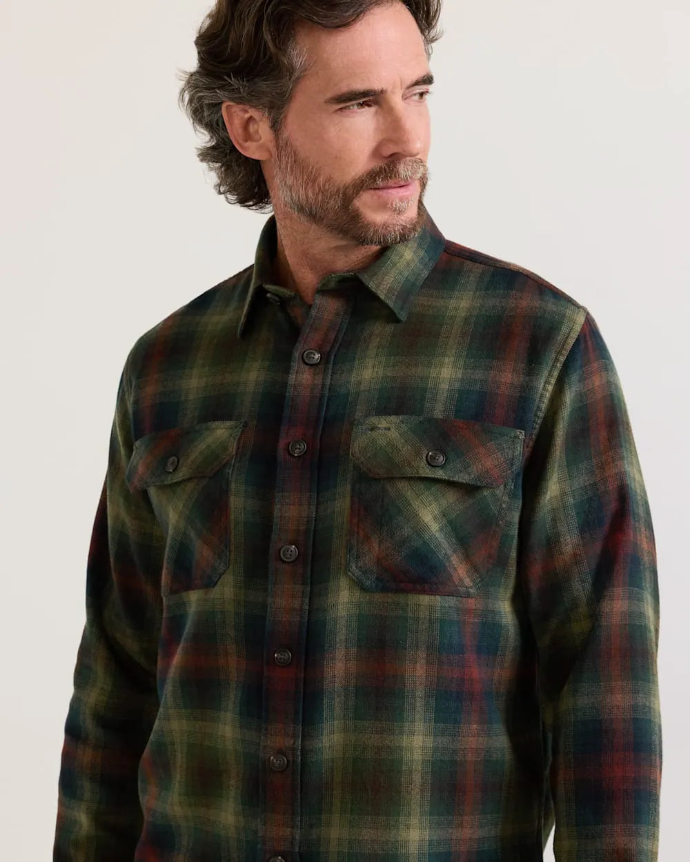 GREEN MULTI PLAID
