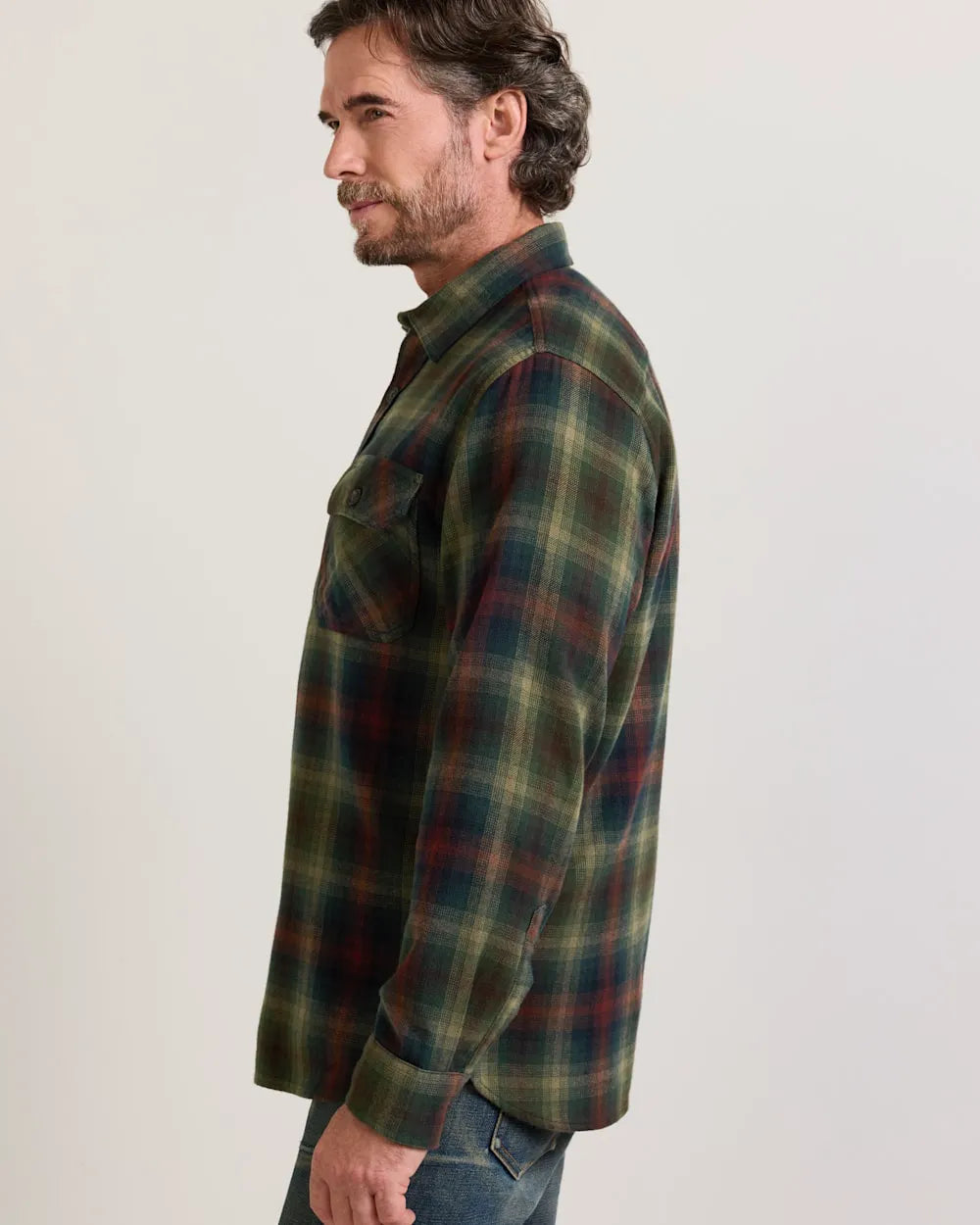 GREEN MULTI PLAID