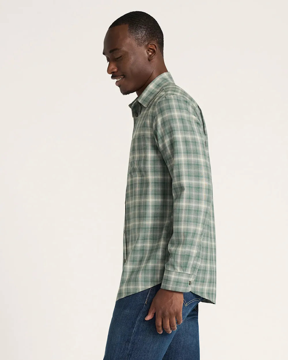 GREEN/TAN/GREY OMBRE