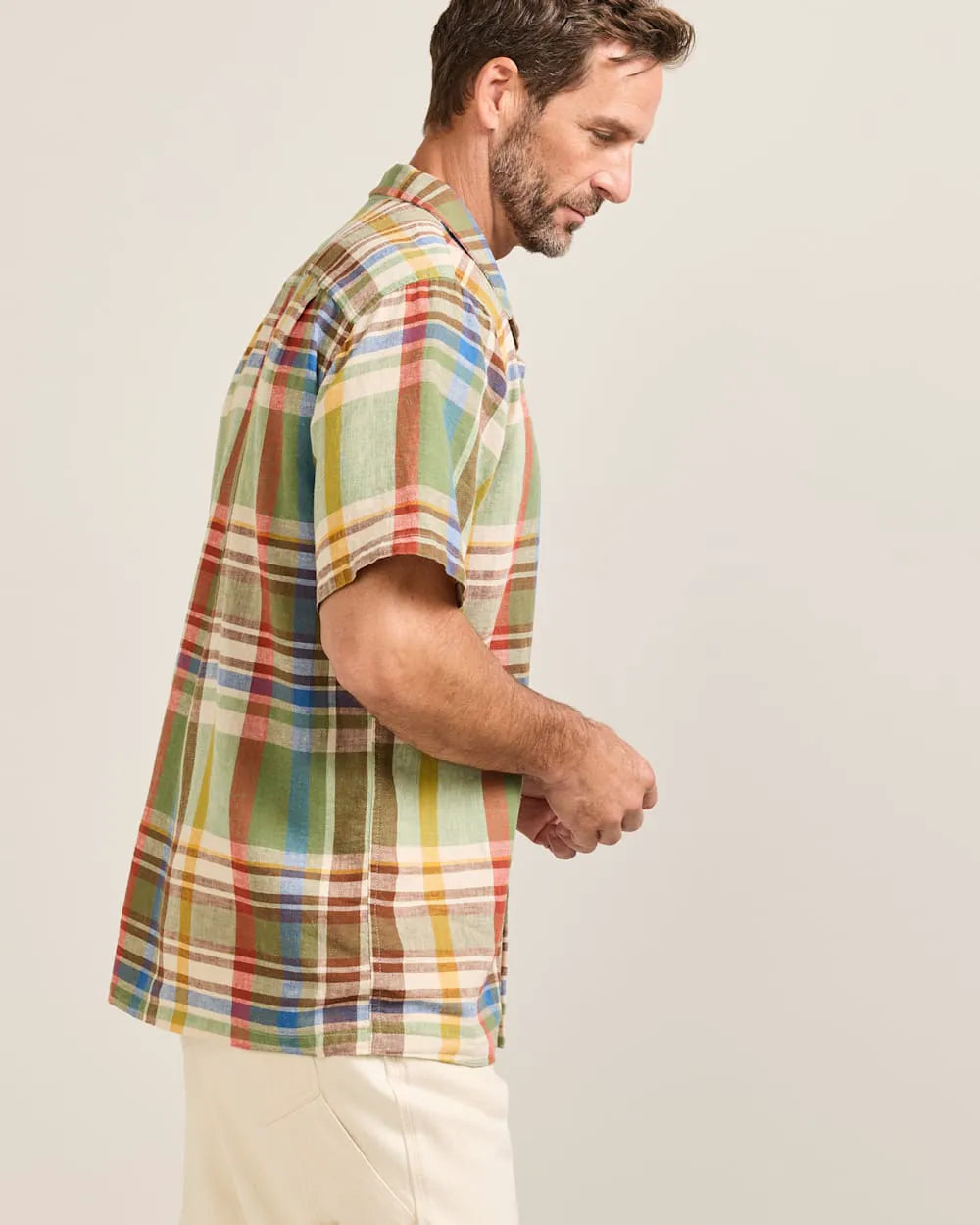 GREEN MULTI PLAID