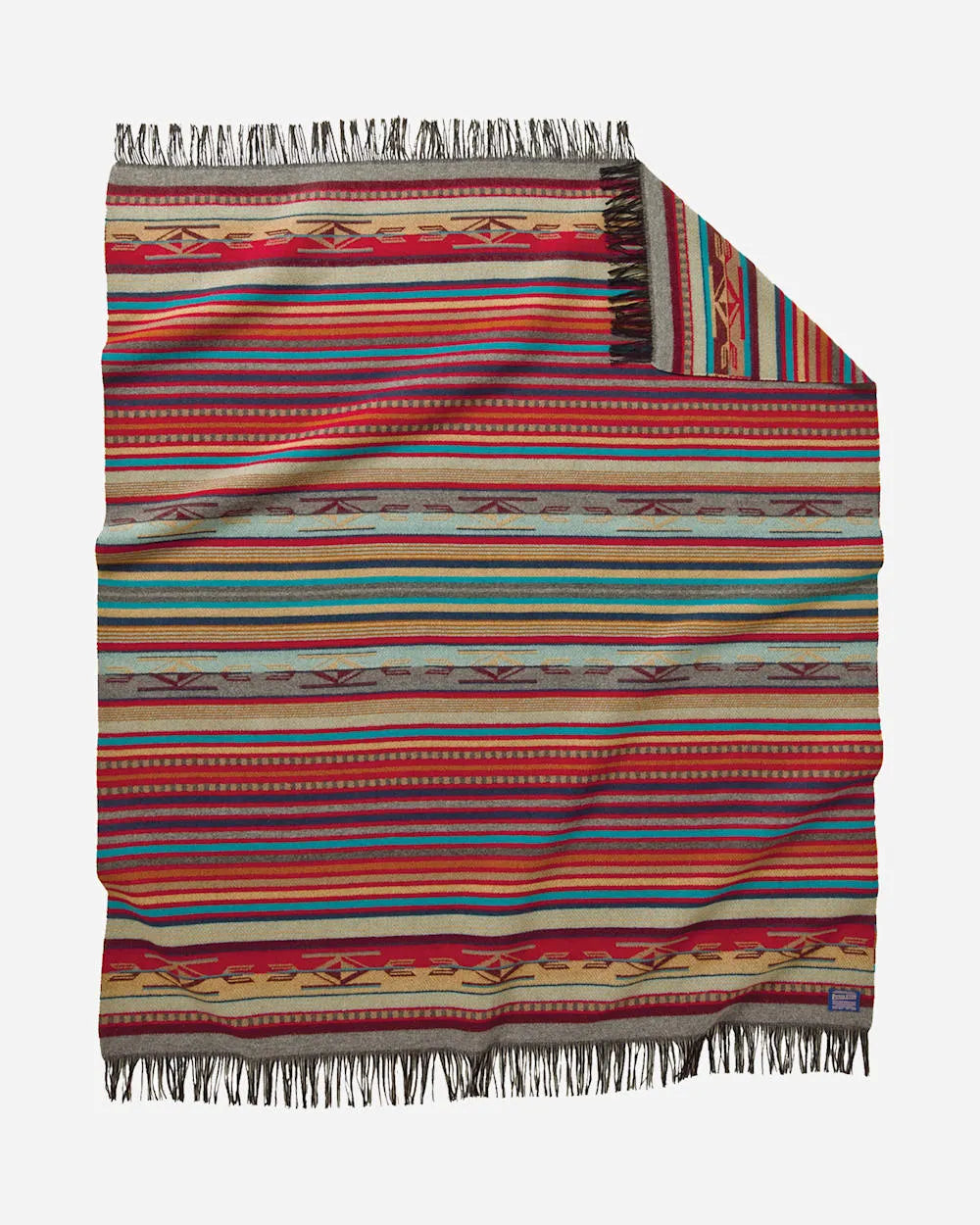 GARNET/GREY STRIPE