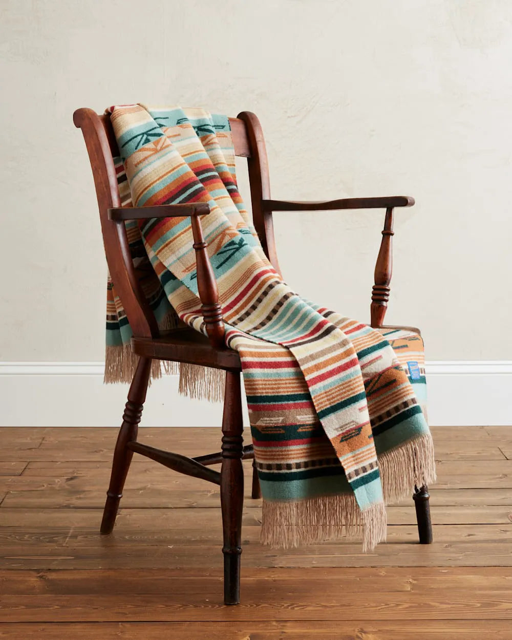 CORAL/AQUA STRIPE