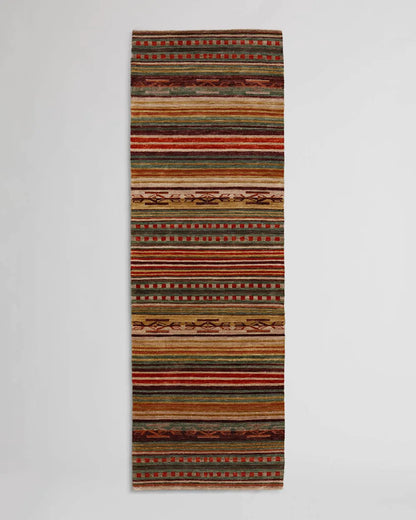 CORAL/NATURAL STRIPE