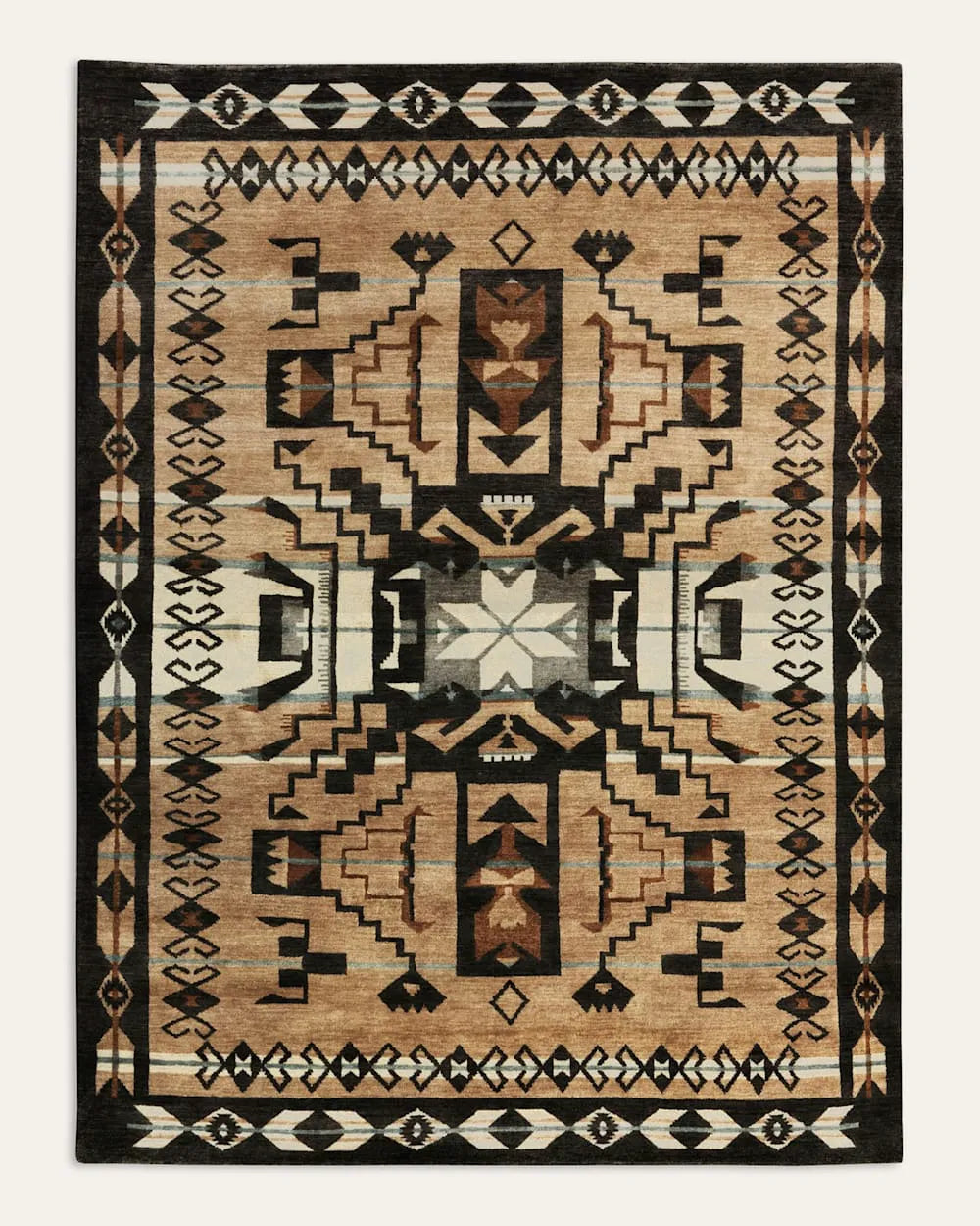 TAN/BLACK MULTI