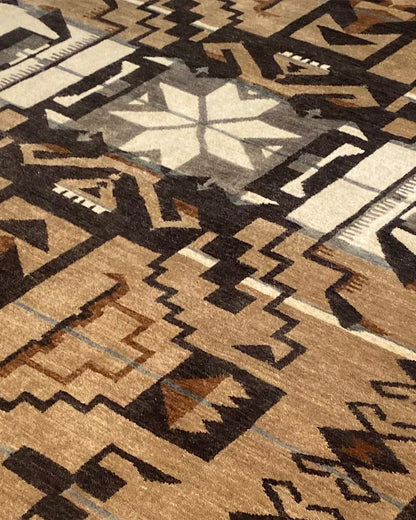 TAN/BLACK MULTI