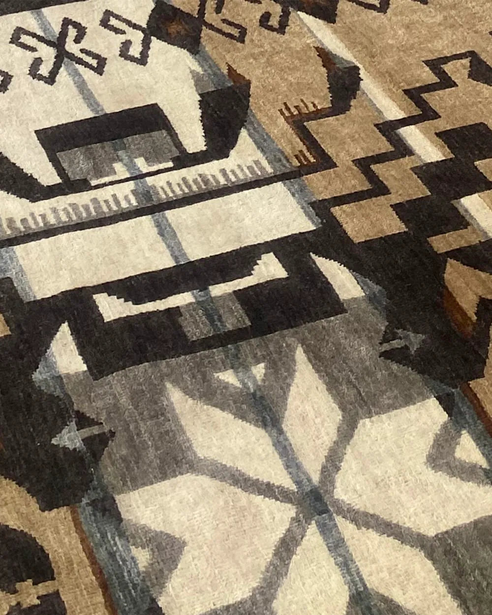 TAN/BLACK MULTI