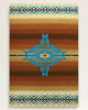 RUST/TURQUOISE